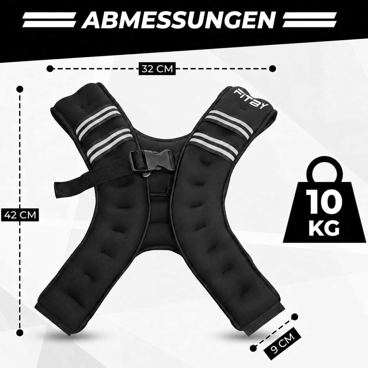 Gewichtsweste, 10kg