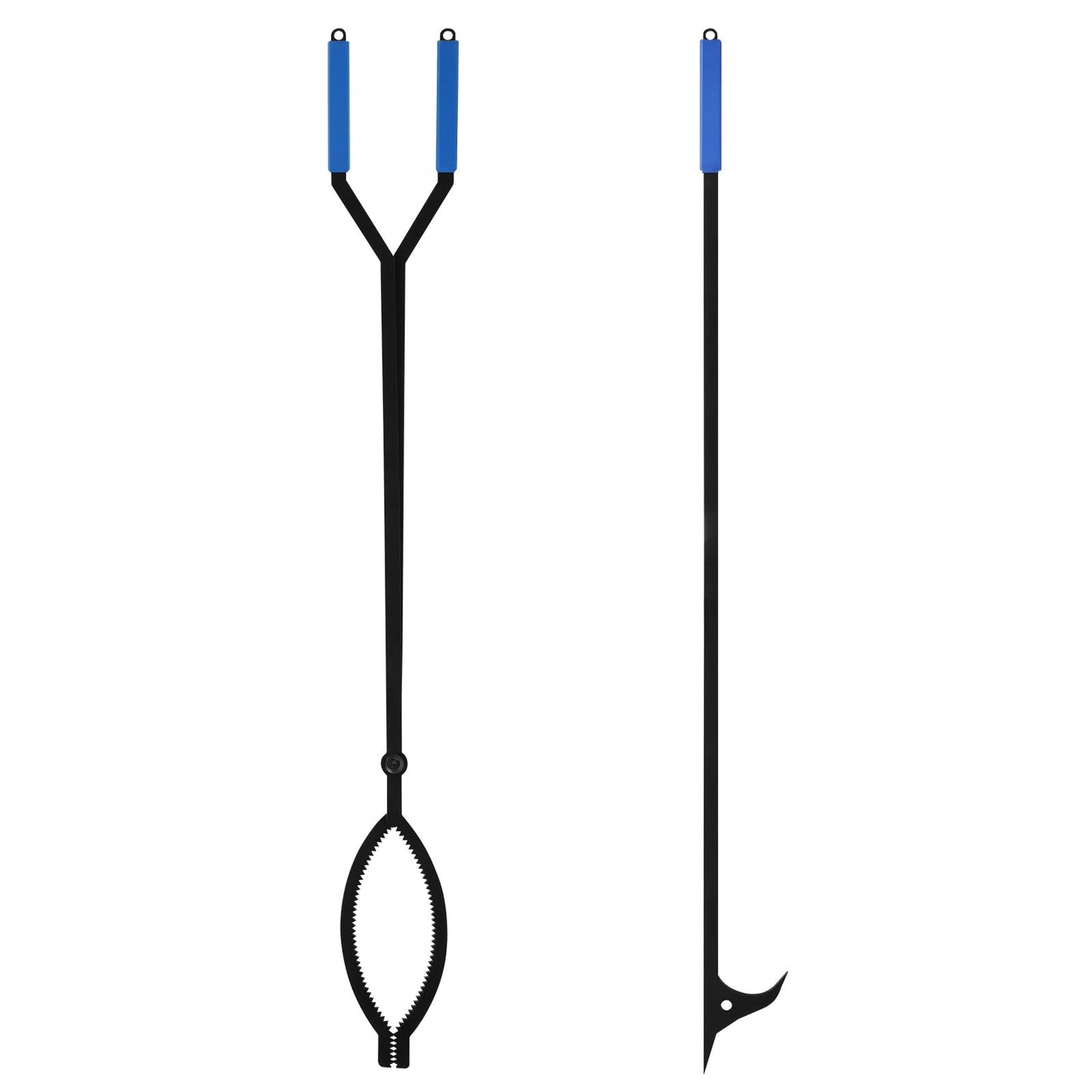 Feuerhaken und Feuerzange Set, Langer Anzug