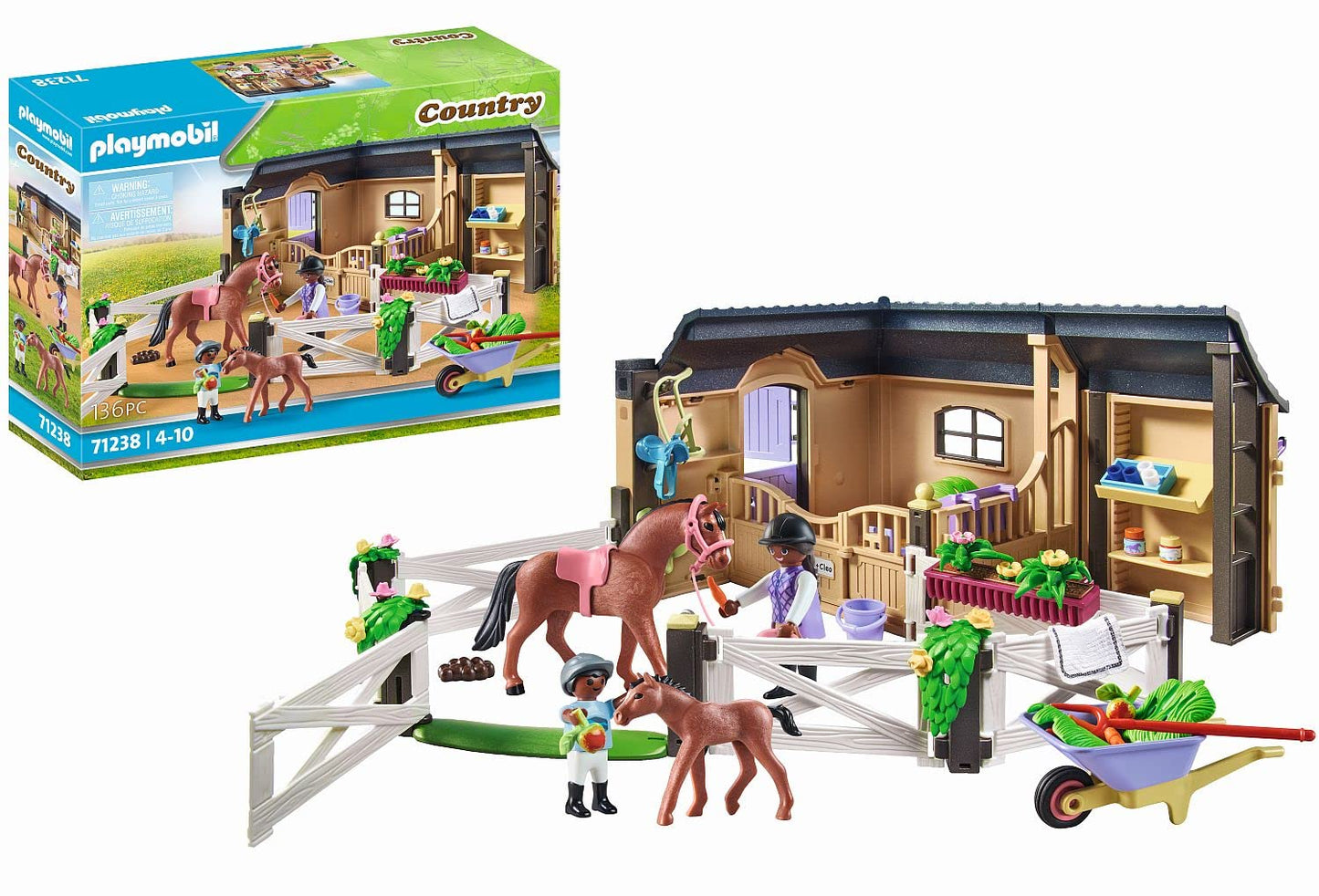 71238 Reitstall, Konstruktionsspielzeug
