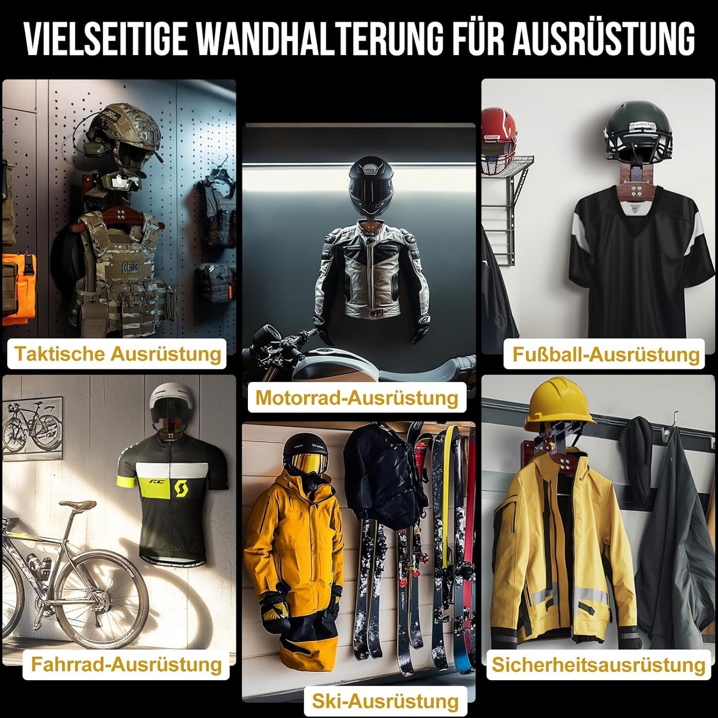 Helmhalterung Wand Ver. 2.0, WN