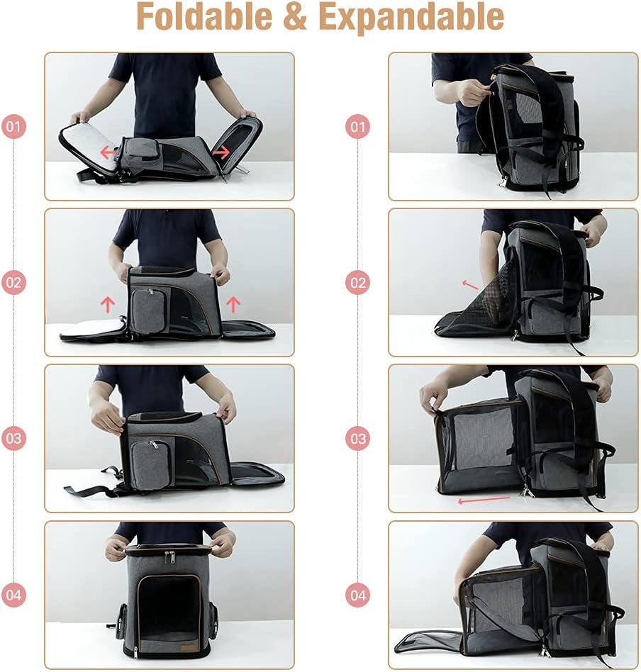 Transportrucksack, L 25 x B 32 x H 38 cm, Grau