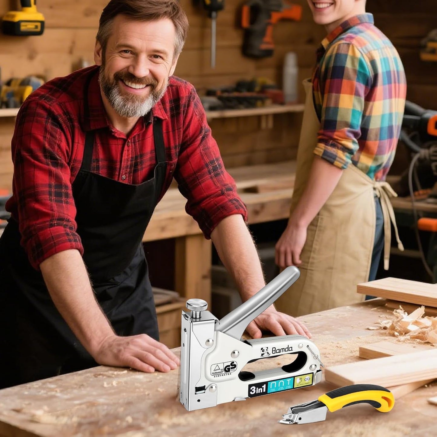 Handtacker mit 2100 Klammern, 2100stpales