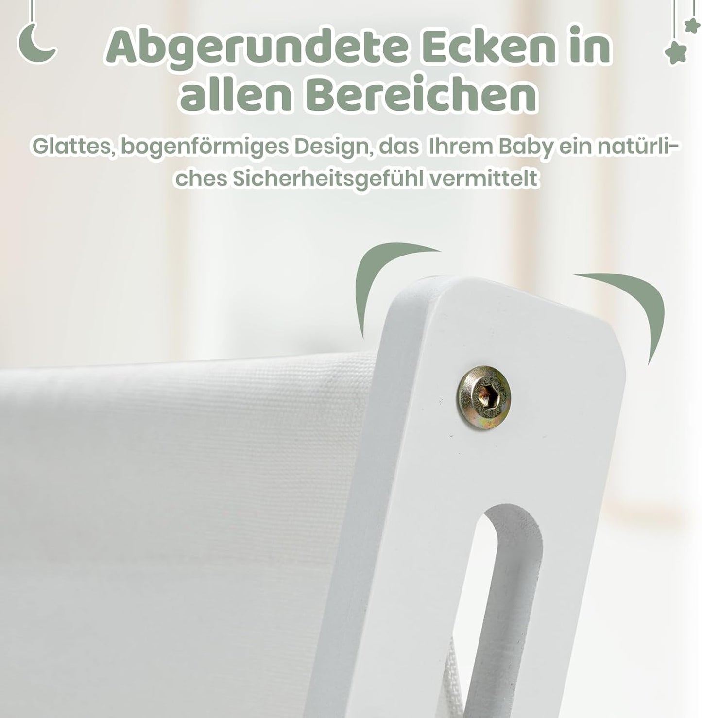 Kinderbücherregal, Weiss Large