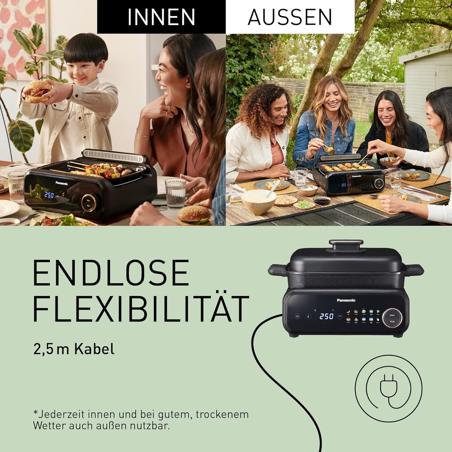 Elektro-Multikocher, 6 Zubehörteile