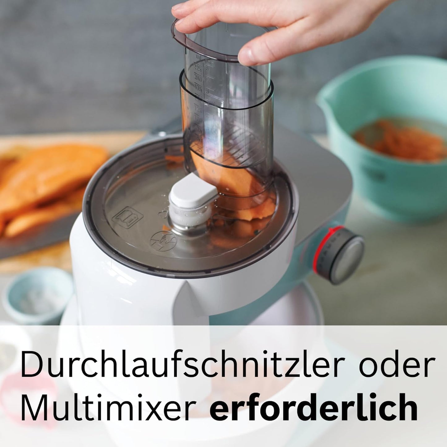 Asia-Gemüse-Scheibe für feine Gemüsestreifen, A 1 - Pack