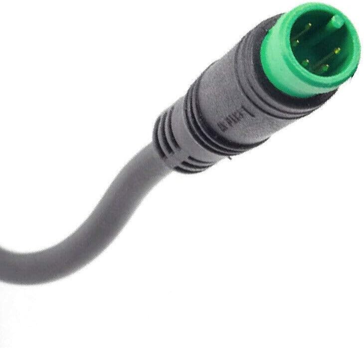 LCD-Bordcomputer für E-Bikes (24V/36V/48V), Waterproof - 5-Pin Julet Stecker