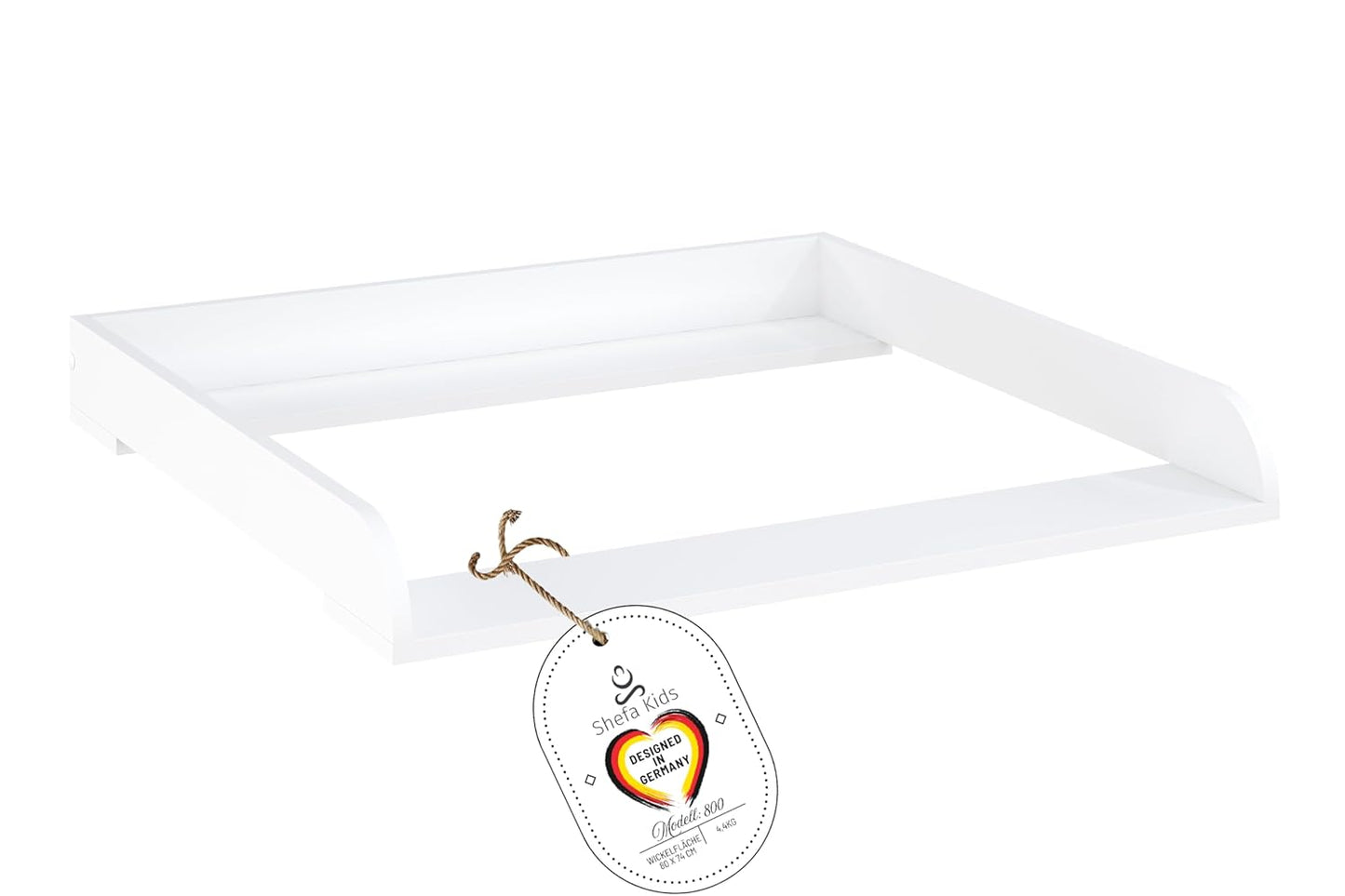 Wickelaufsatz für Ikea Kommoden, 0Weiß