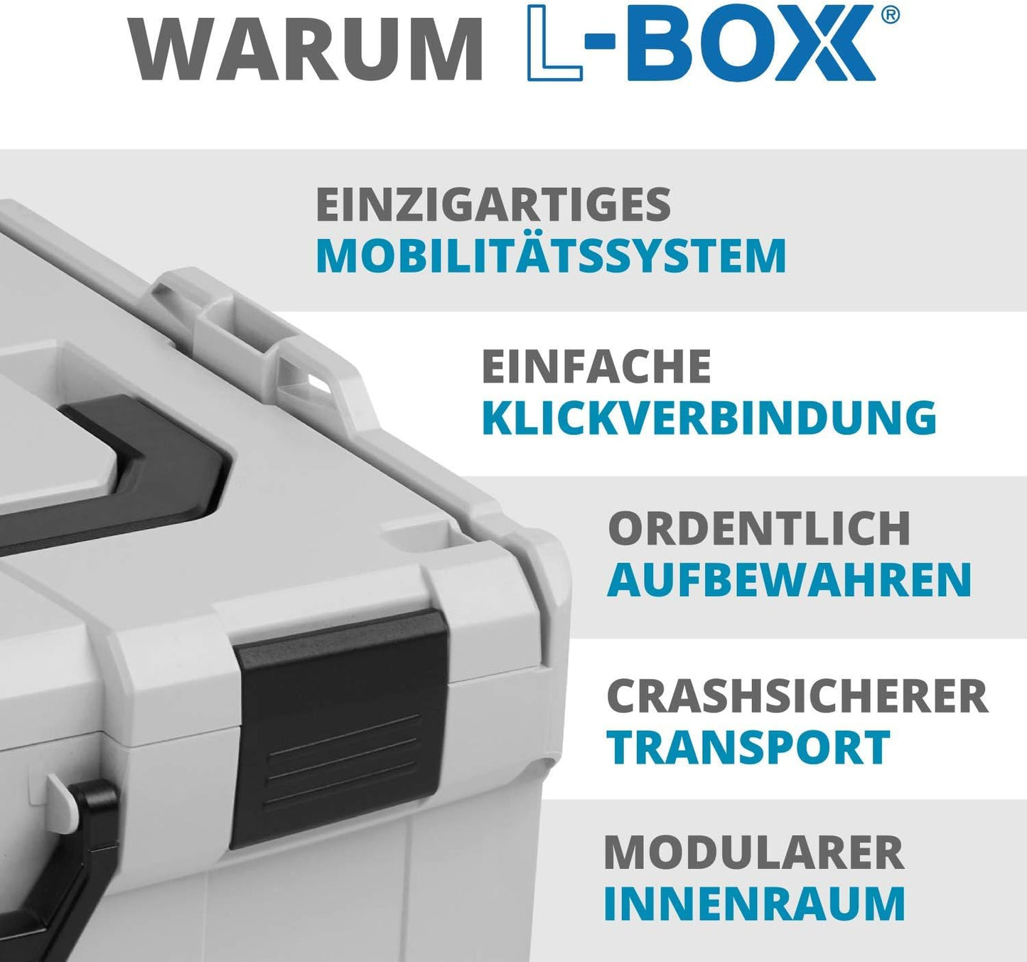 Sortimentsbox, Grau