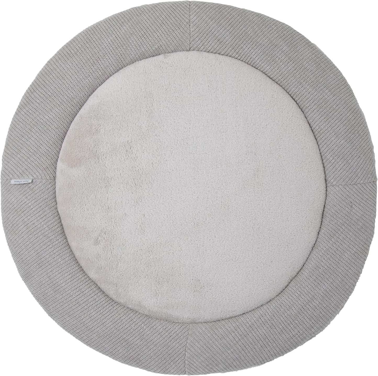 Runde Laufgittereinlage für Babys, Dusty Grey Ø90 cm