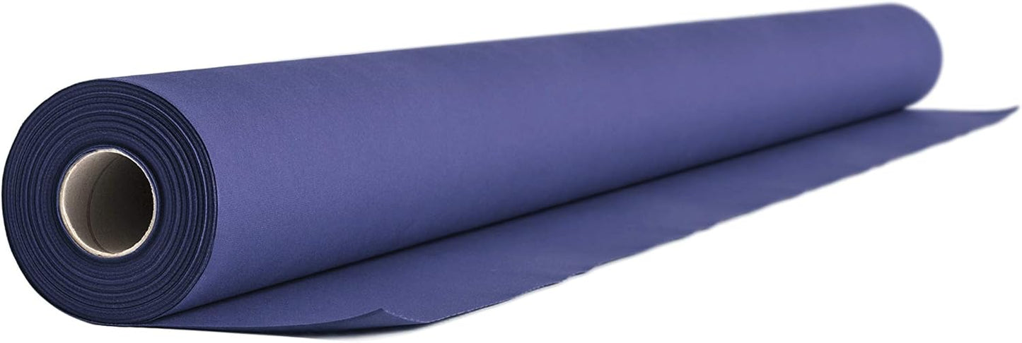 Airlaid Tischdeckenrolle, 2400 x 120 cm (Rechteckig) Blau