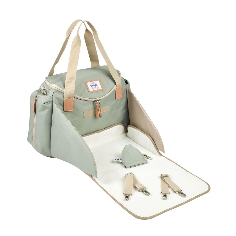 Wickeltasche Sydney II mit Isofach, Salbeigrün