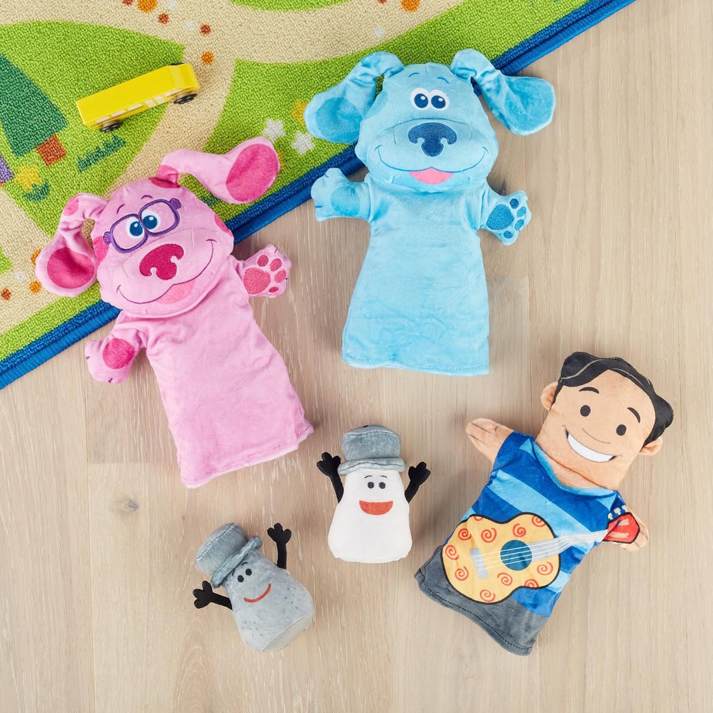 5-teiliges Hand- & Fingerpuppen-Set Blue's Clues & You!, Blue's Clues & You