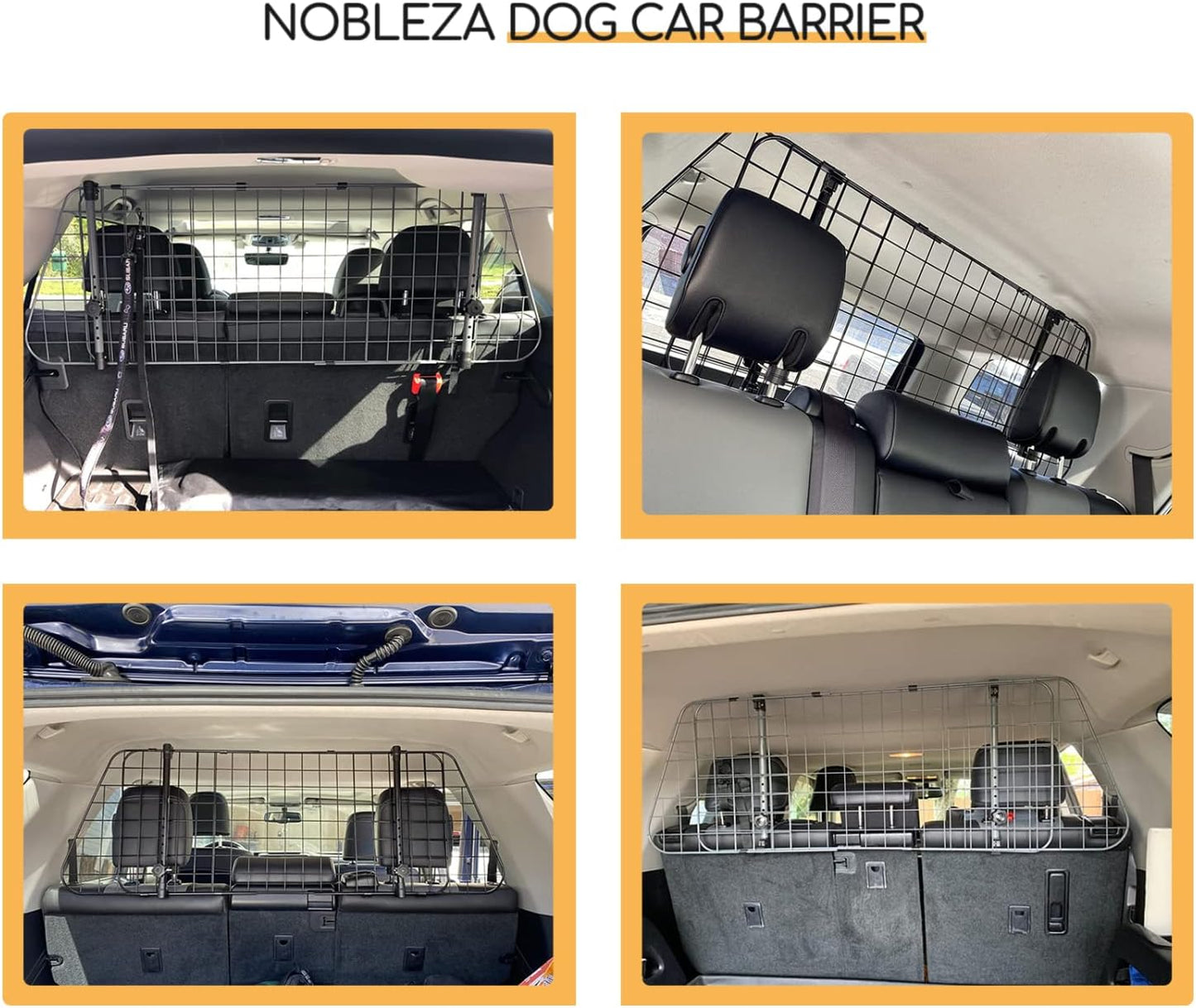 Ausziehbare Autoschutzbügel für Hunde