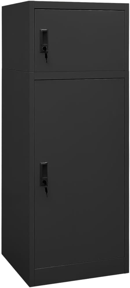 Sattelschrank für Reitzubehör, 53 x 53 x 140 cm Anthrazit