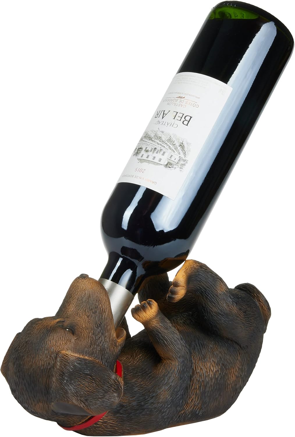 Weinflaschenhalter Durstiger Dackel, Dackel
