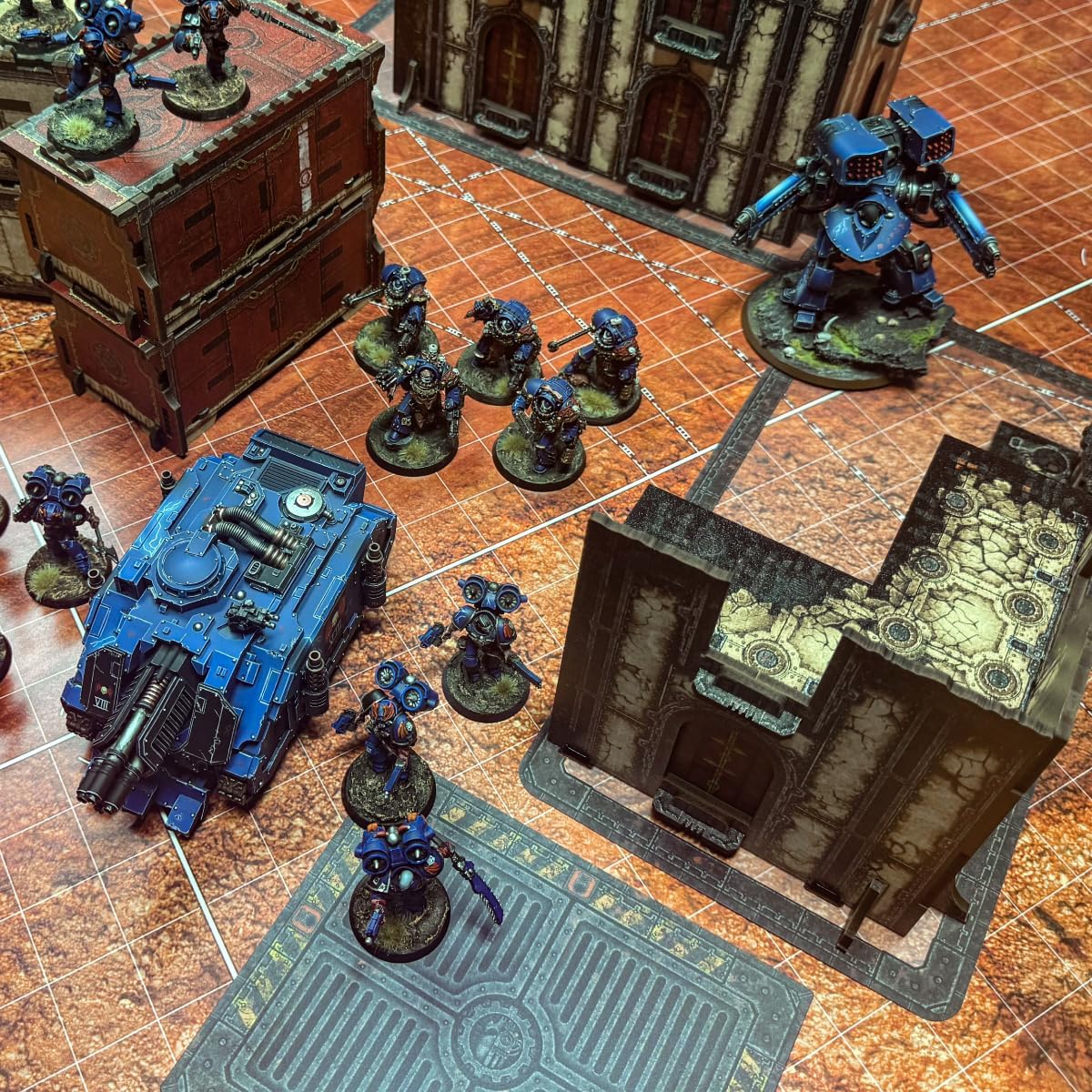 Battlezone Creation Kit Tischgelände-Set, 9 PCS Set Weiß