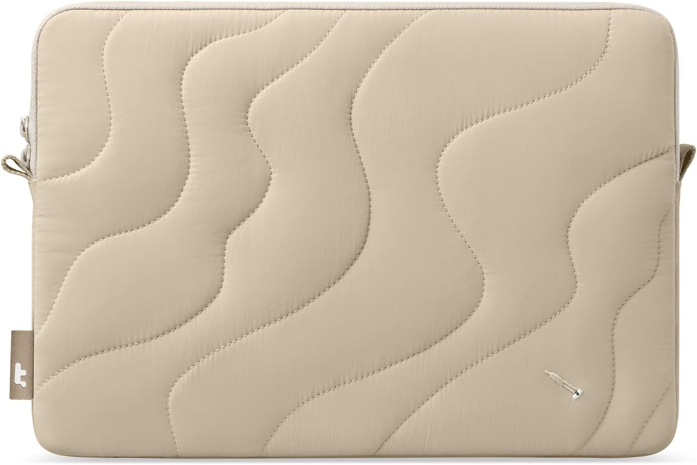 Gesteppte Laptop-Schutzhülle Terra-A27, Dünenschatten 13 Zoll für MacBook Air/Pro