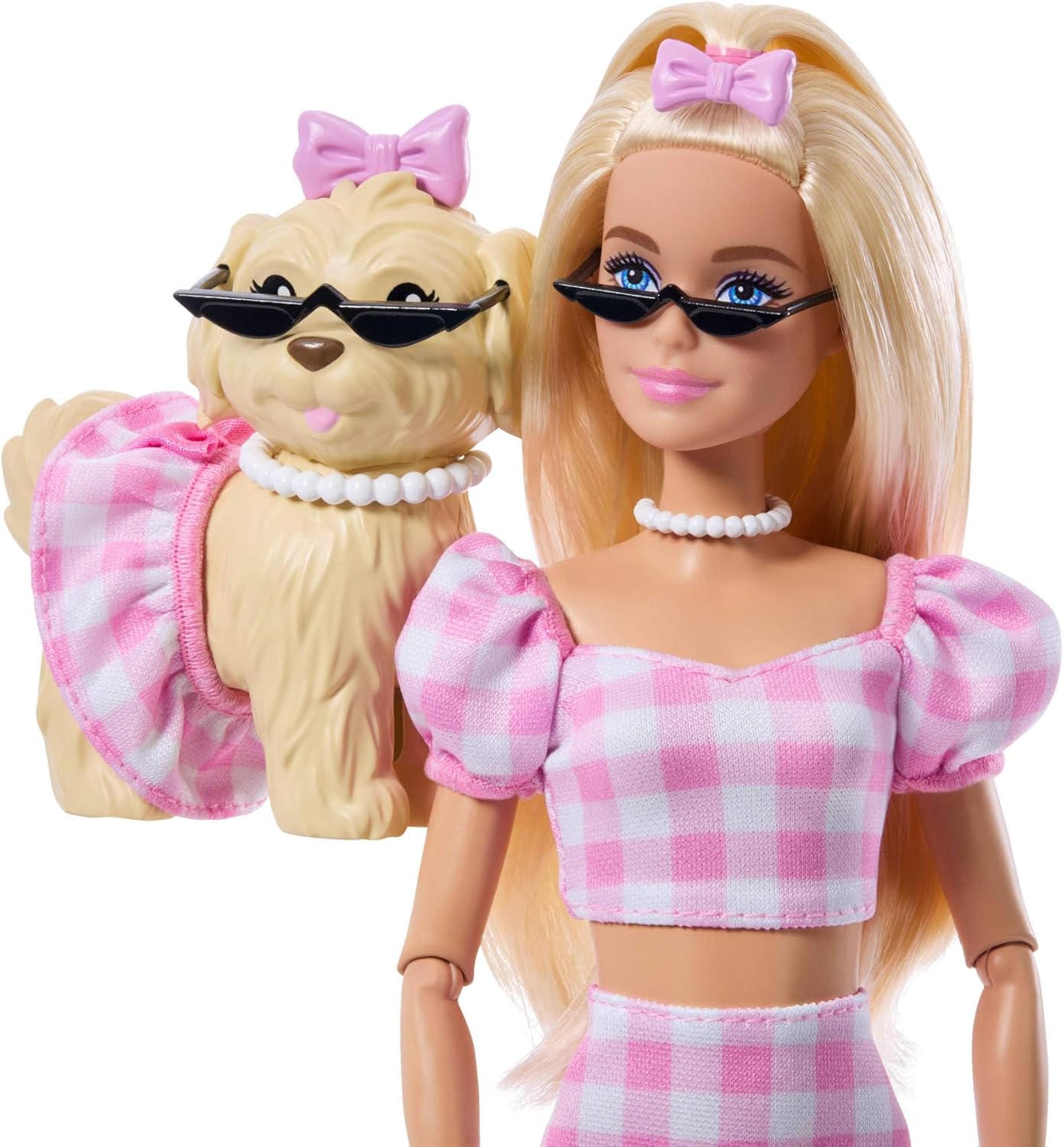 Twinning Looks Puppe mit Hündchen und Accessoires