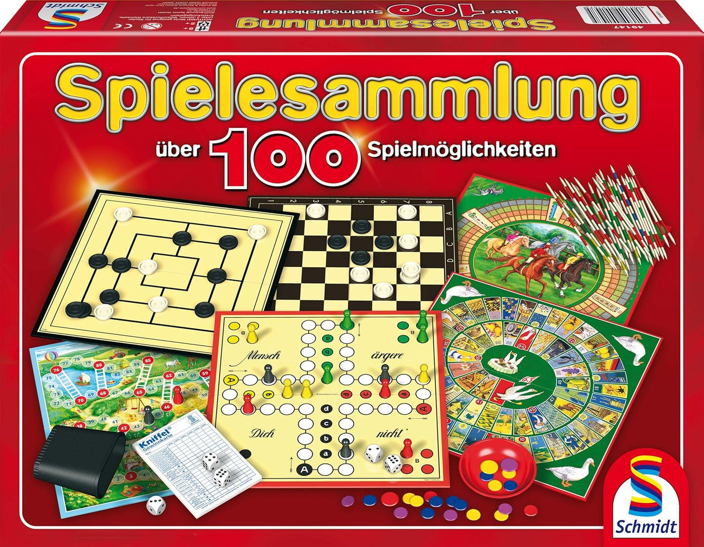Spielesammlung über 100 Spiele, Single