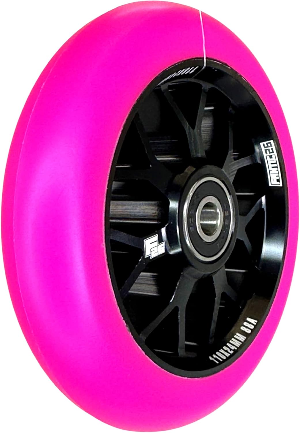 Spy7 Stunt Scooter Rolle, Schwarz/Pu Pink