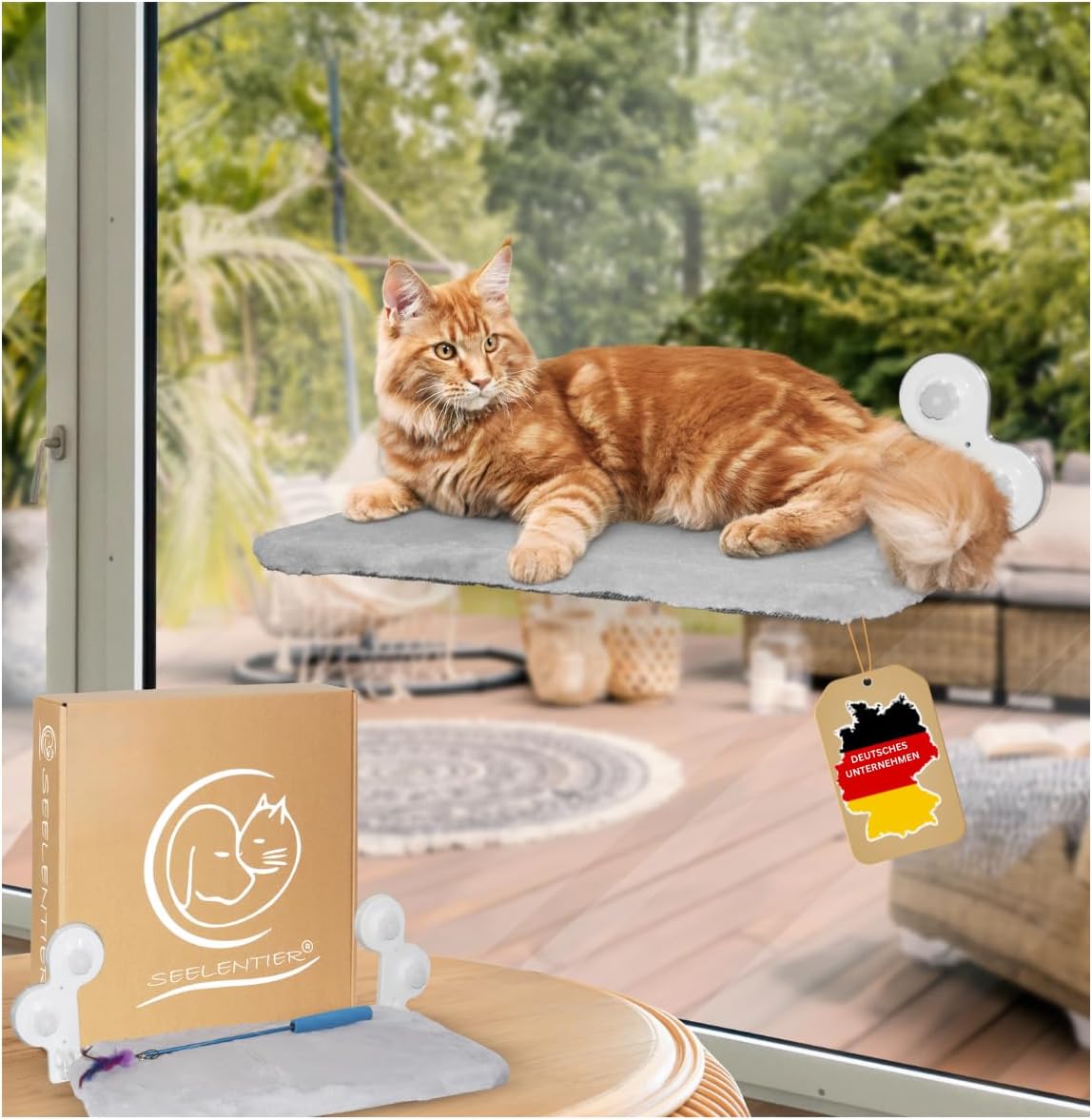 Katzen Fensterliege Hängematte