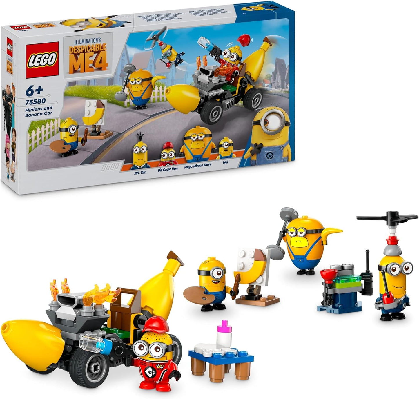 Minions und das Bananen Auto