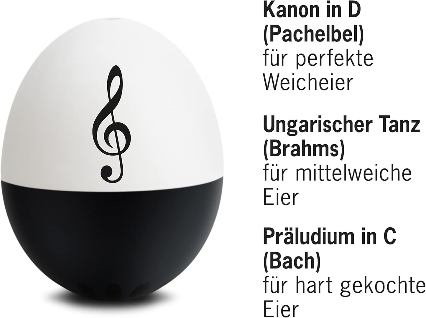 Singende Eieruhr zum Mitkochen