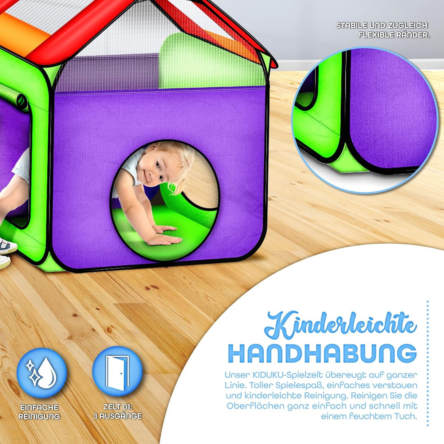 Kinderspielzelt, Typ 2