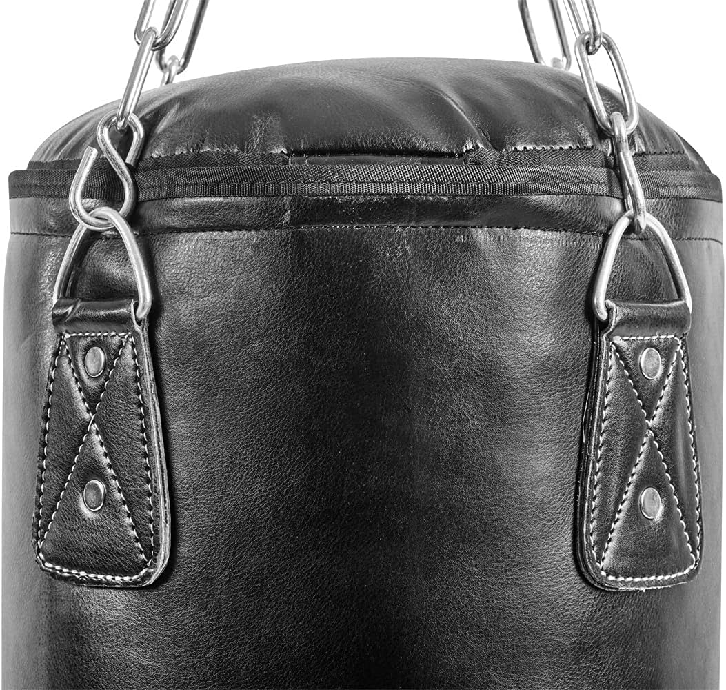 Boxsack mit Heavy Duty Stahlkette, 100 x 35 cm gefüllt