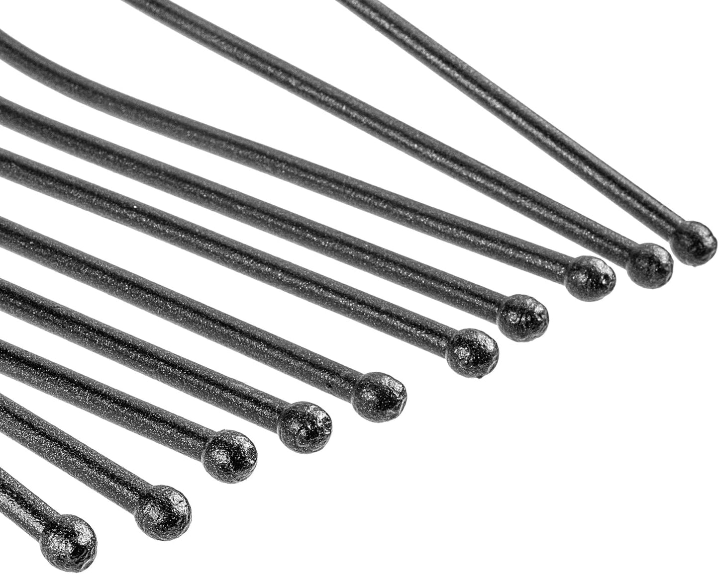 Kartoffelgabel ohne Stiel, Schwarz 10 Zinken