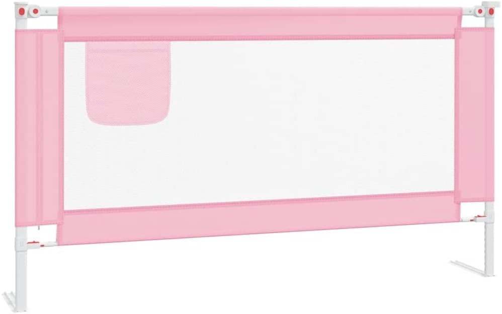Bettschutzgitter für Kleinkinder (150 x 25 cm), 150 x 25 cm Rosa