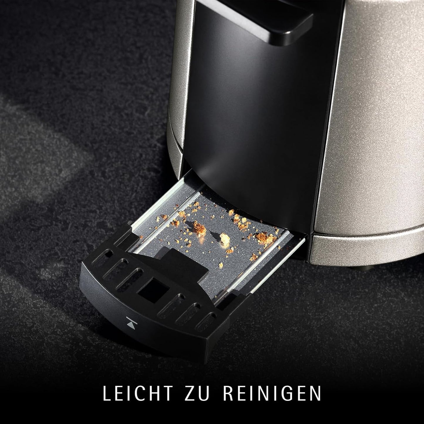 Doppelschlitz Toaster mit Brötchenaufsatz, Lono - 2 Scheiben
