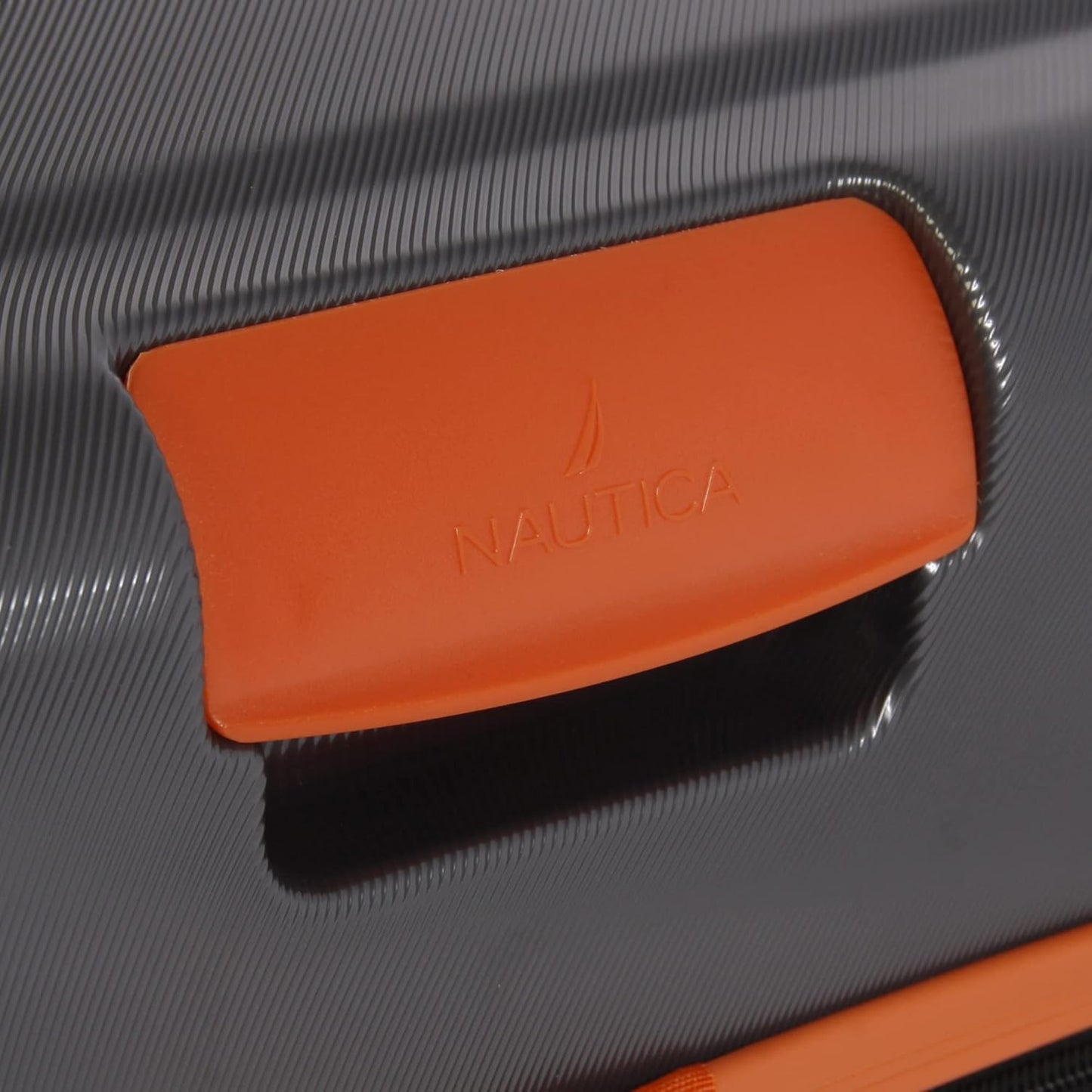 3-teiliges Hartschalenkoffer-Set Roadie, Grau / Orange