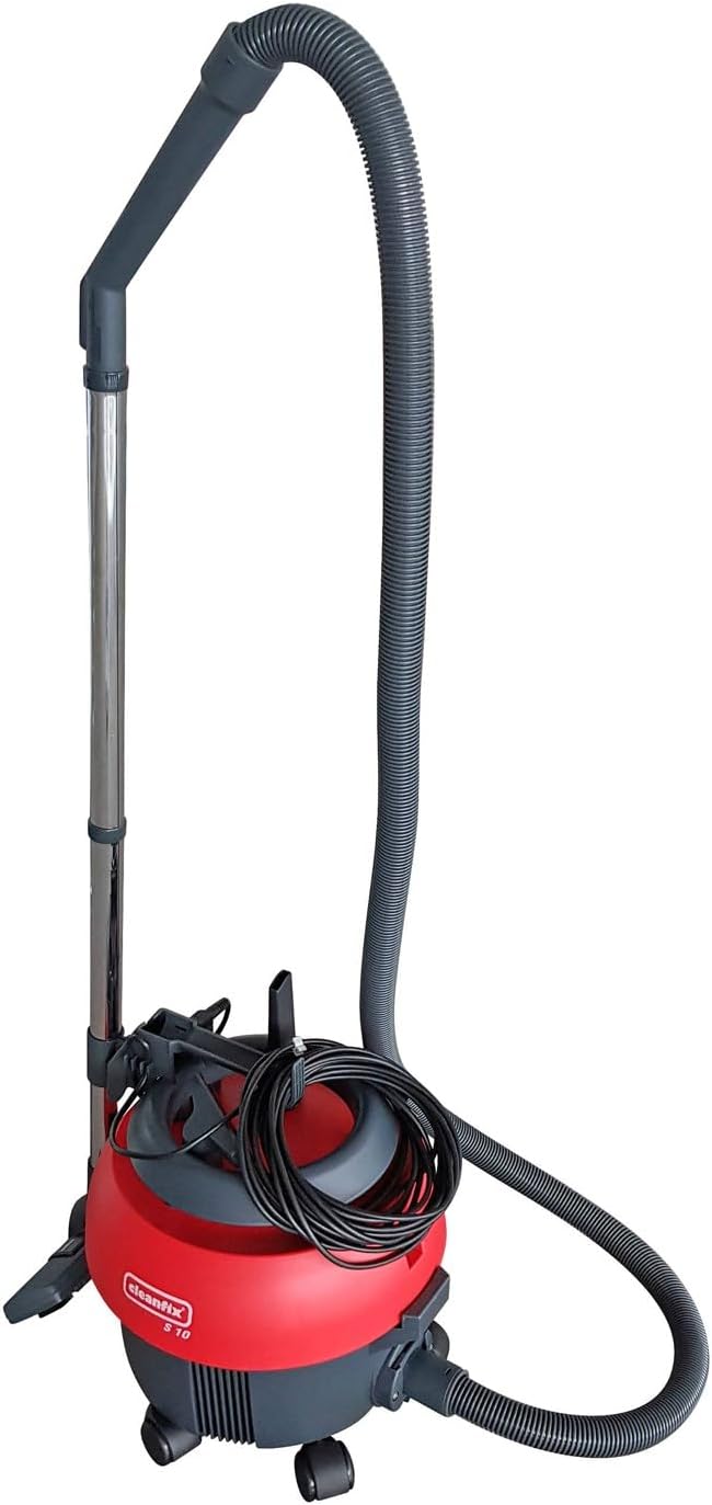 S10 Plus Trockensauger mit 10 m Kabel, Rot