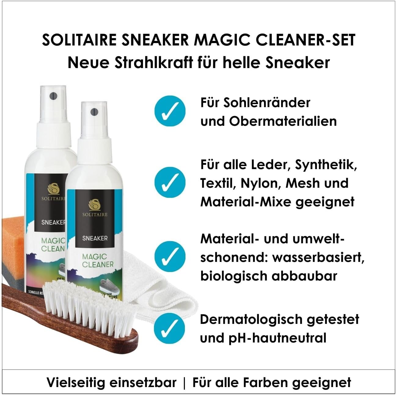 Magic Cleaner Sneaker Reinigungsset (4-teilig)