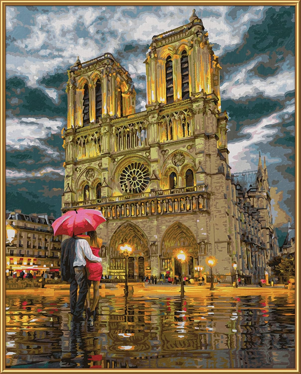 Malen nach Zahlen - Notre Dame