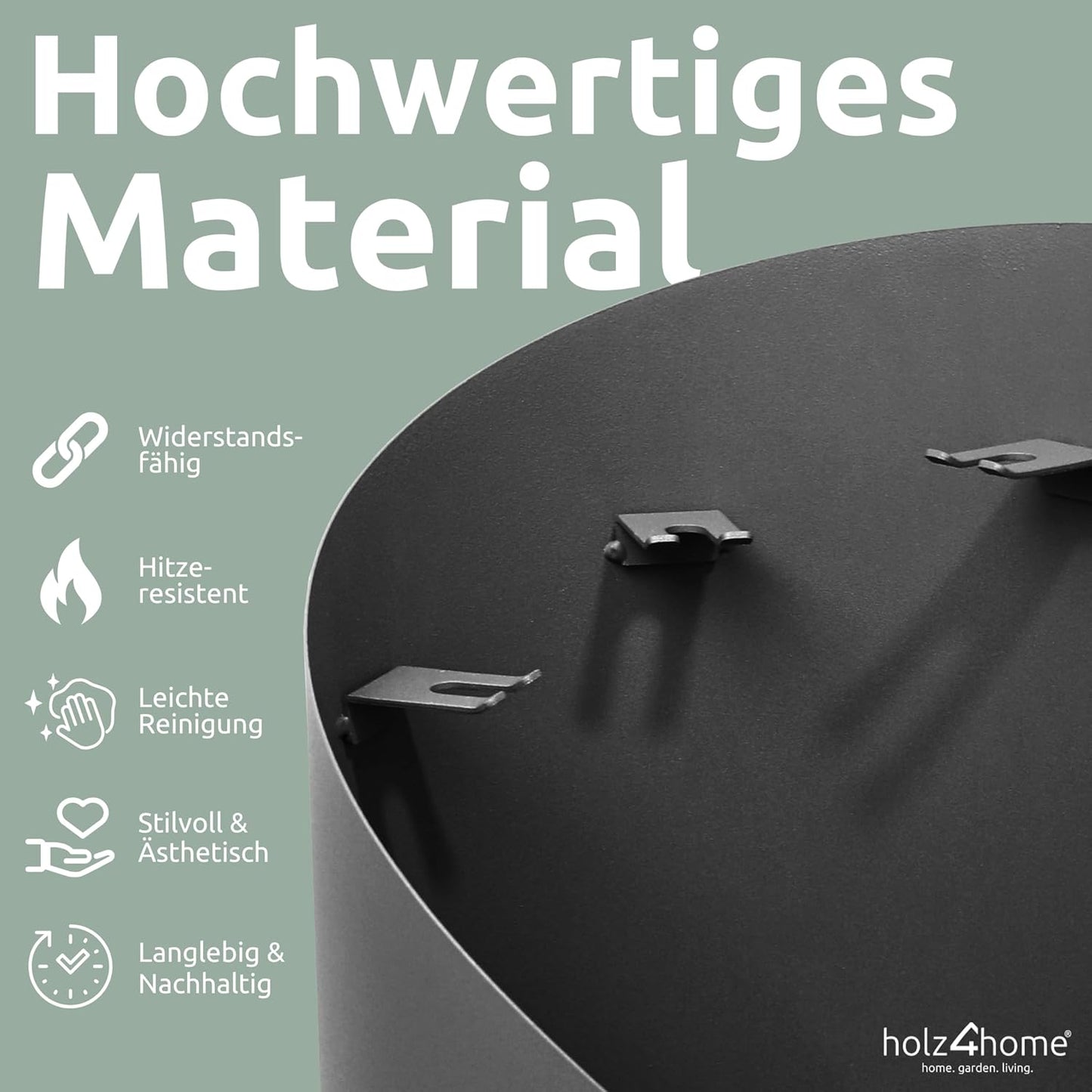 5-teiliges Kaminbesteck-Set