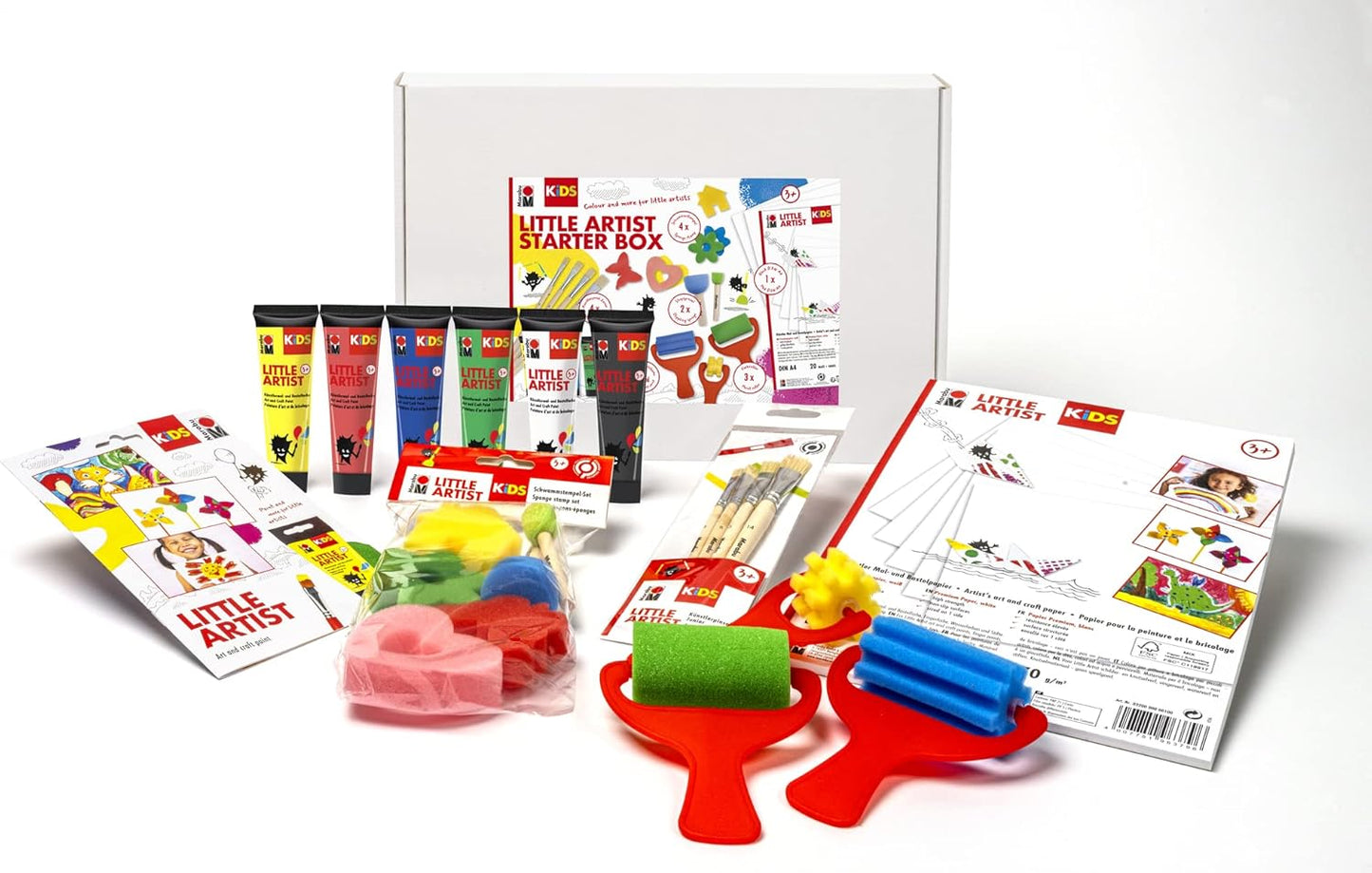 Little Artist Mal- und Bastelbox für Kinder ab 3 Jahren, Starter Box