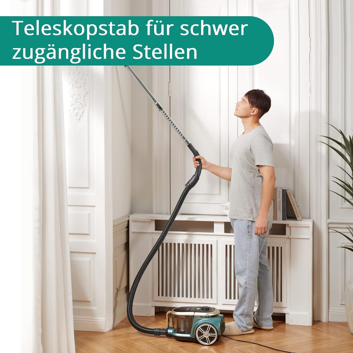 Apollo - Beutelloser Staubsauger mit Cyclone-System, Apollo