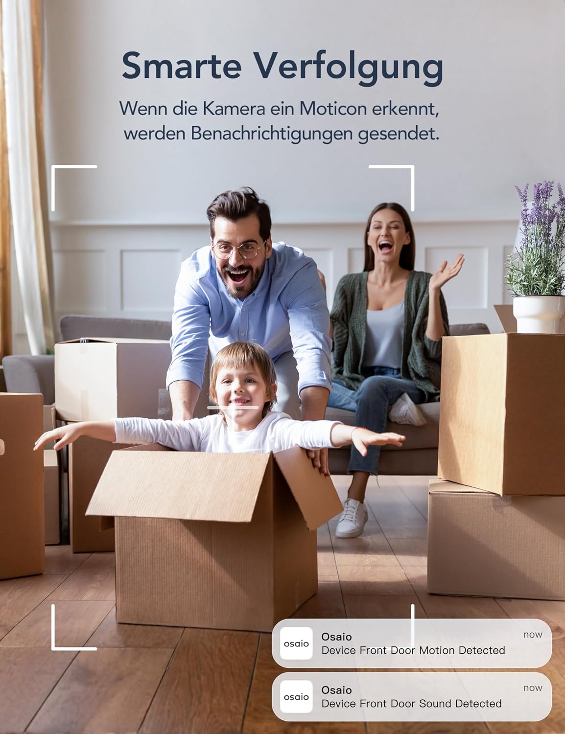 2K Innen-Überwachungskamera 4er-Set, 4pack