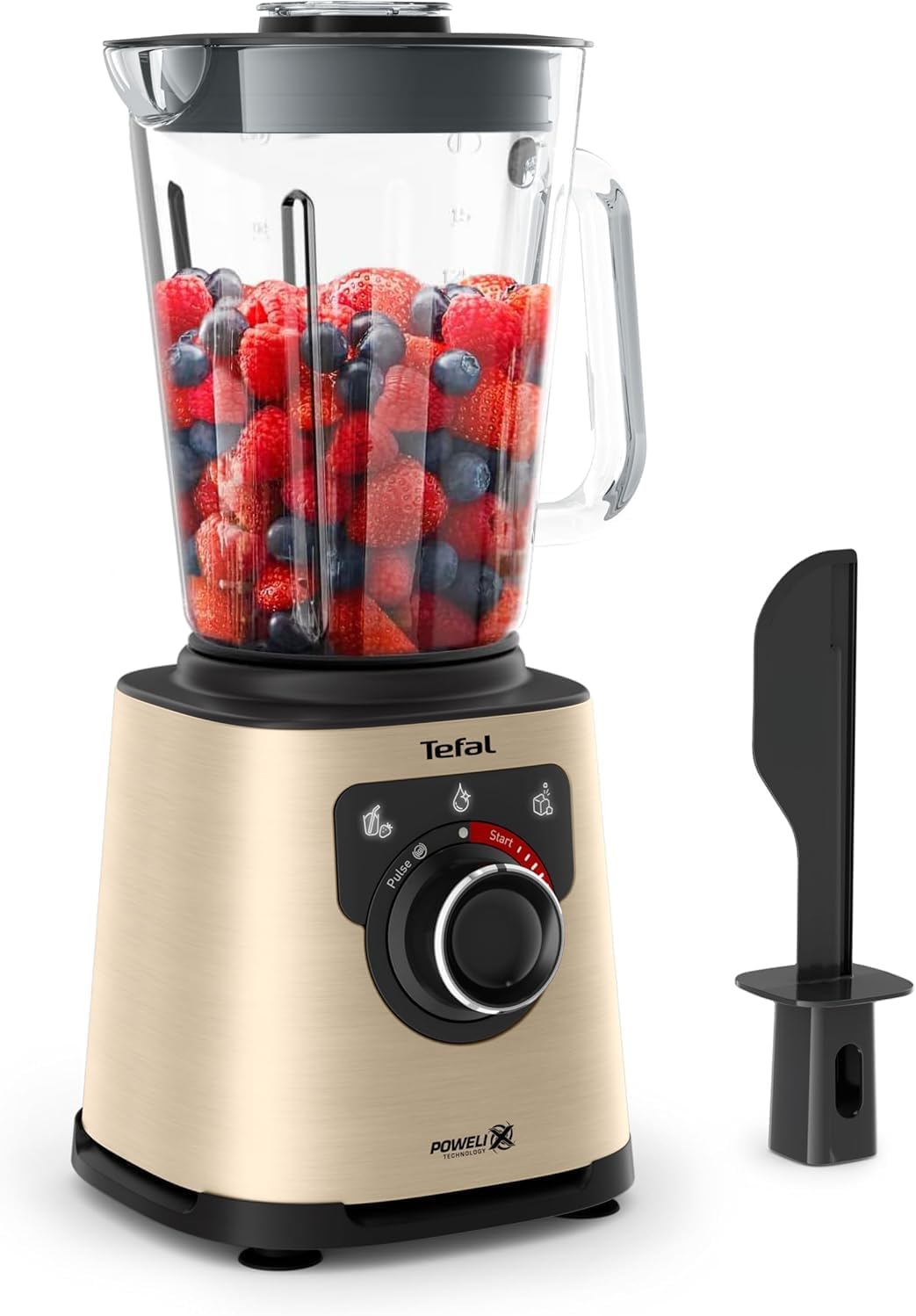 Hochgeschwindigkeits-Standmixer PerfectMix, Metallfarben Beige