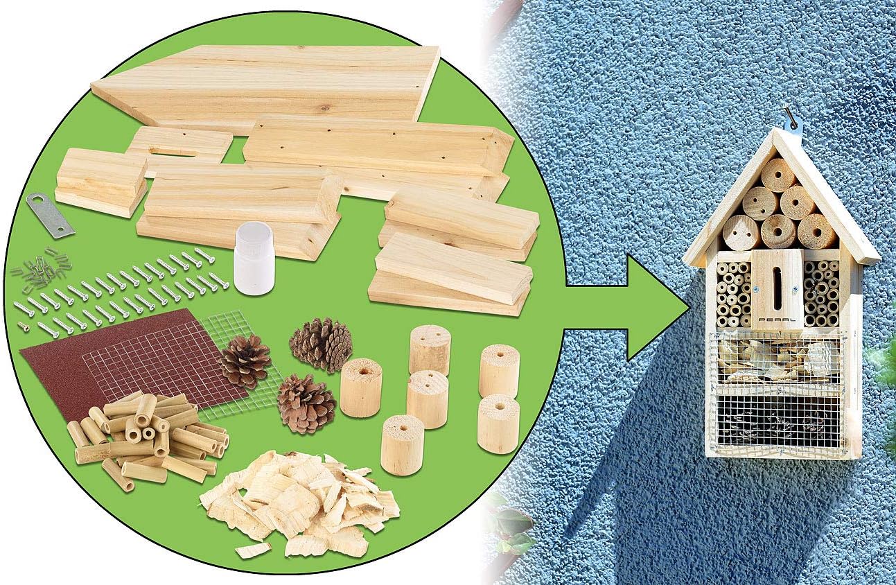 2er-Set Insektenhotel-Bausätze