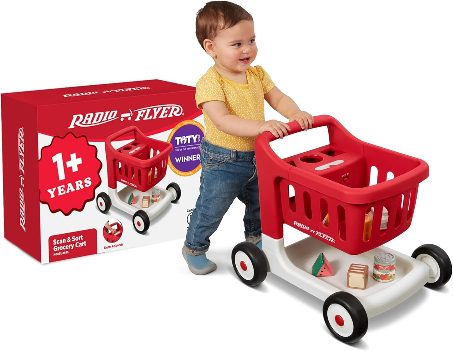 Scan & Sort Einkaufswagen für Kleinkinder