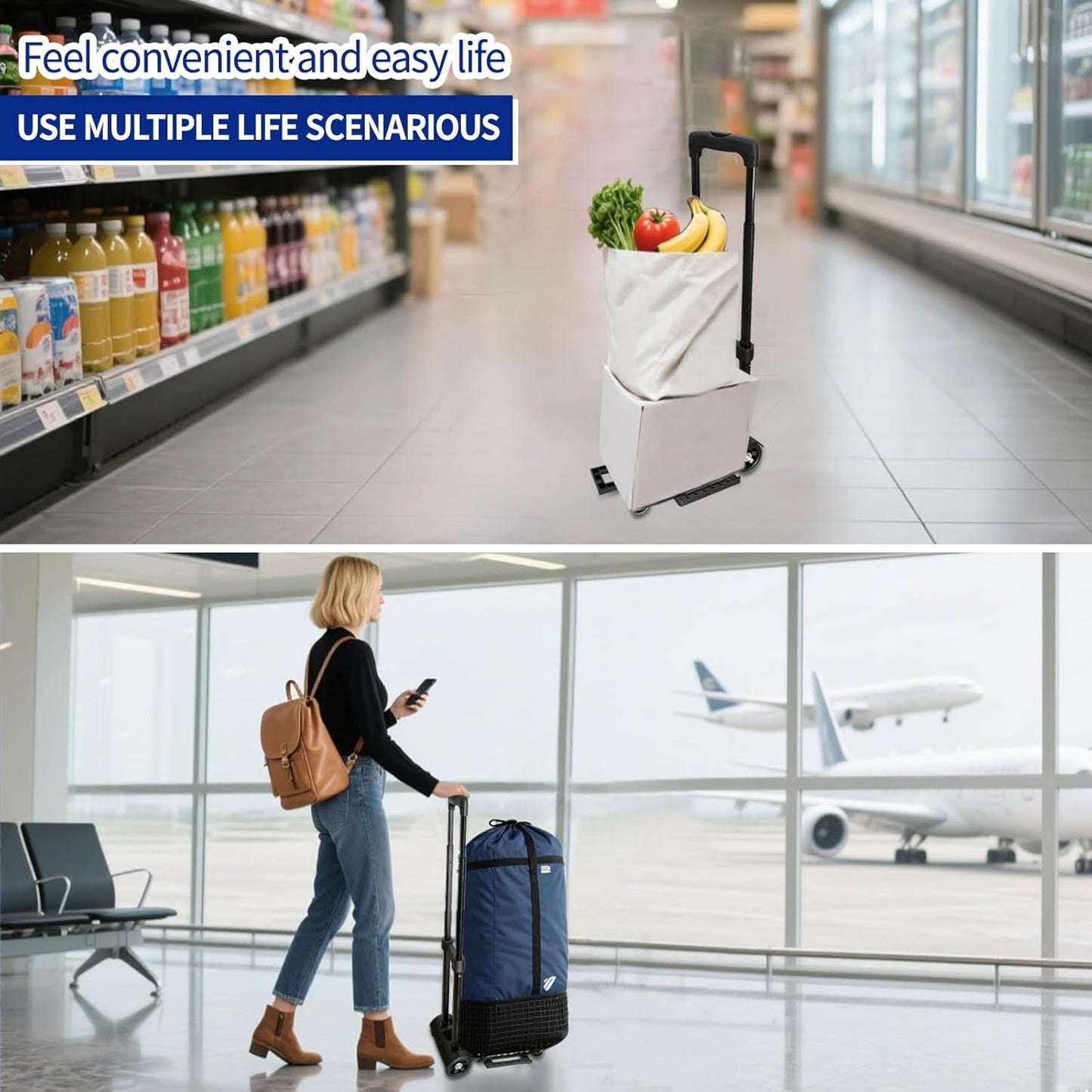 Klappbare Transportkarre