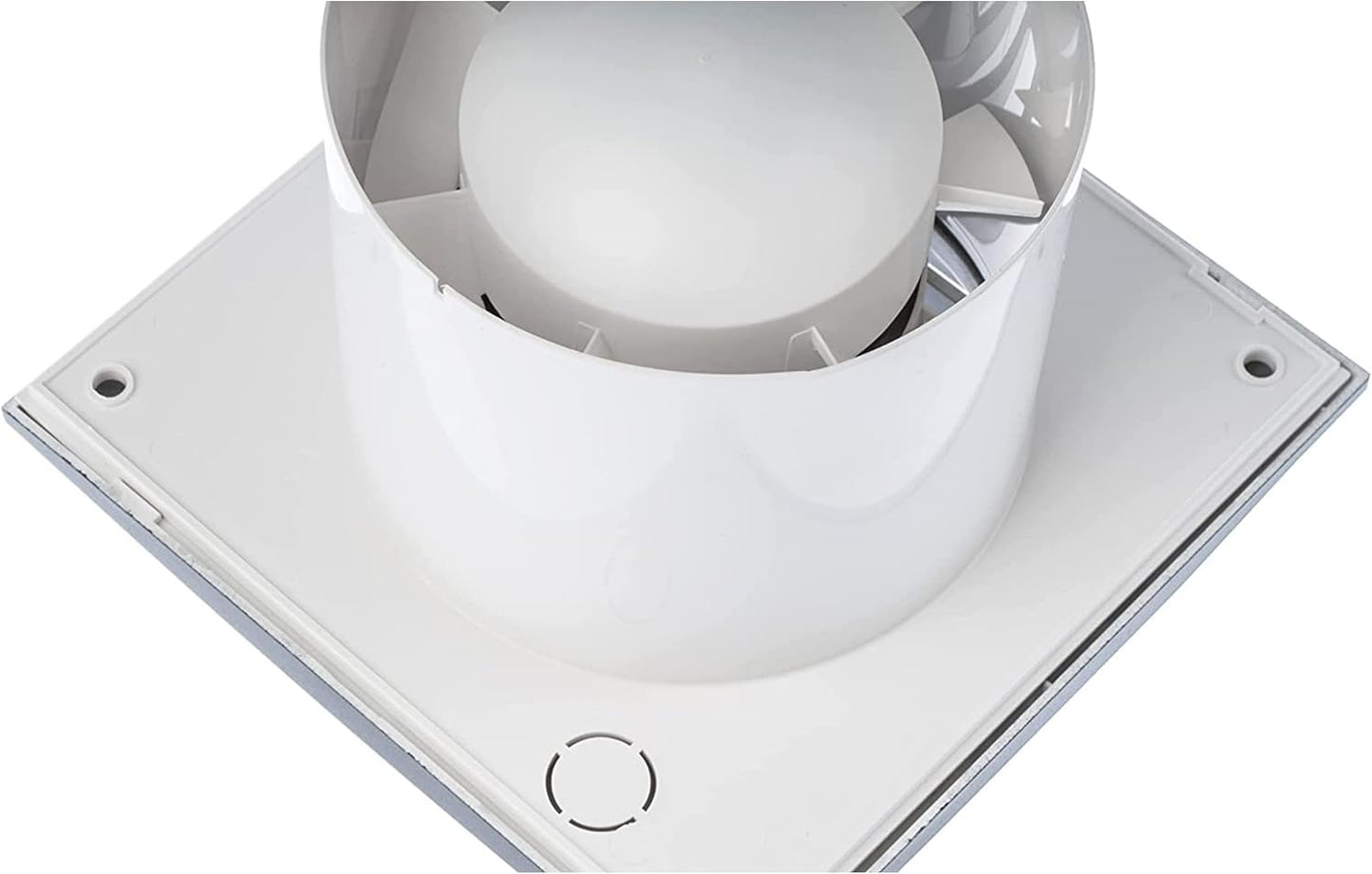 Badlüfter mit Timer und Feuchtesensor (100mm), Ø 100mm Anthrazit