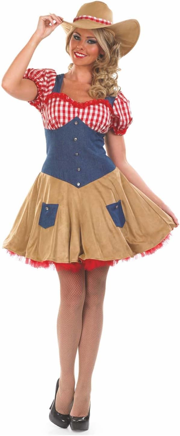 Kostüm Saloon Girl, L