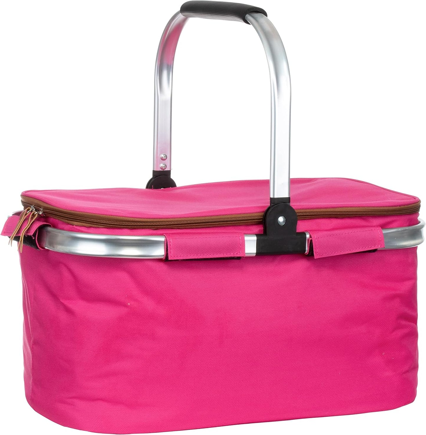 Faltbarer Einkaufskorb, Pink