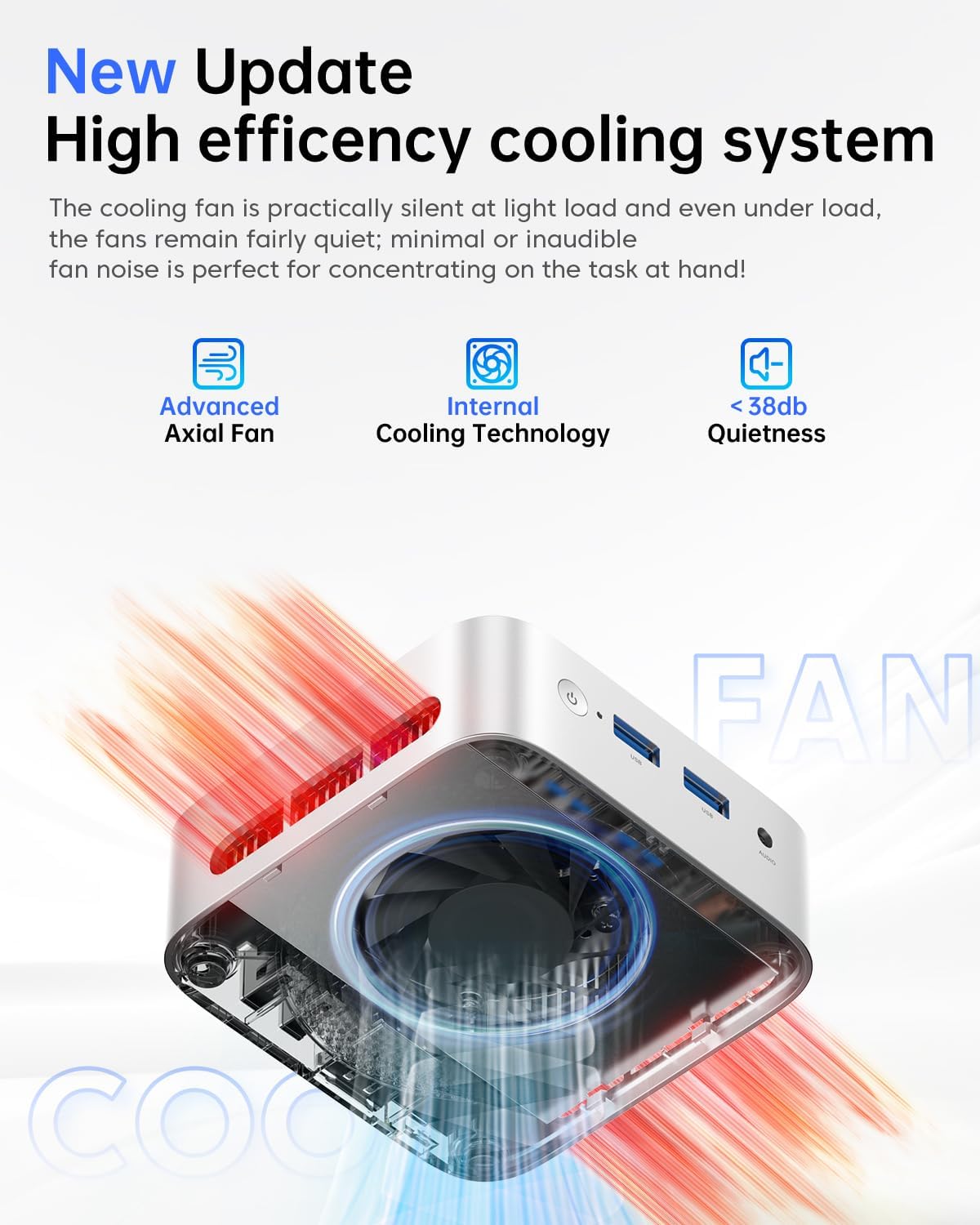 Mini PC V1 mit Twin Lake N150, V1 N150 16G+1TB