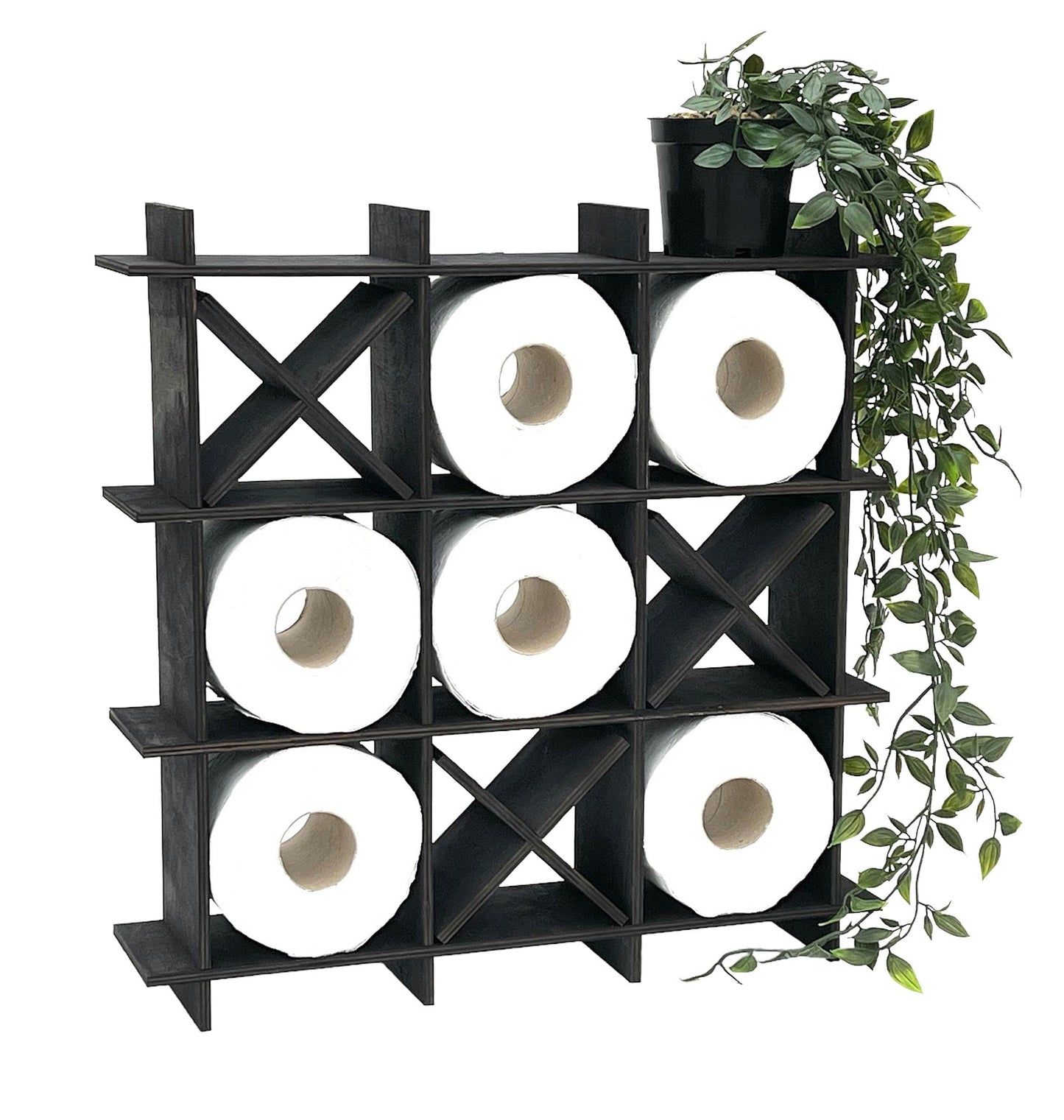 Toilettenpapierhalter Tic Tac Toe