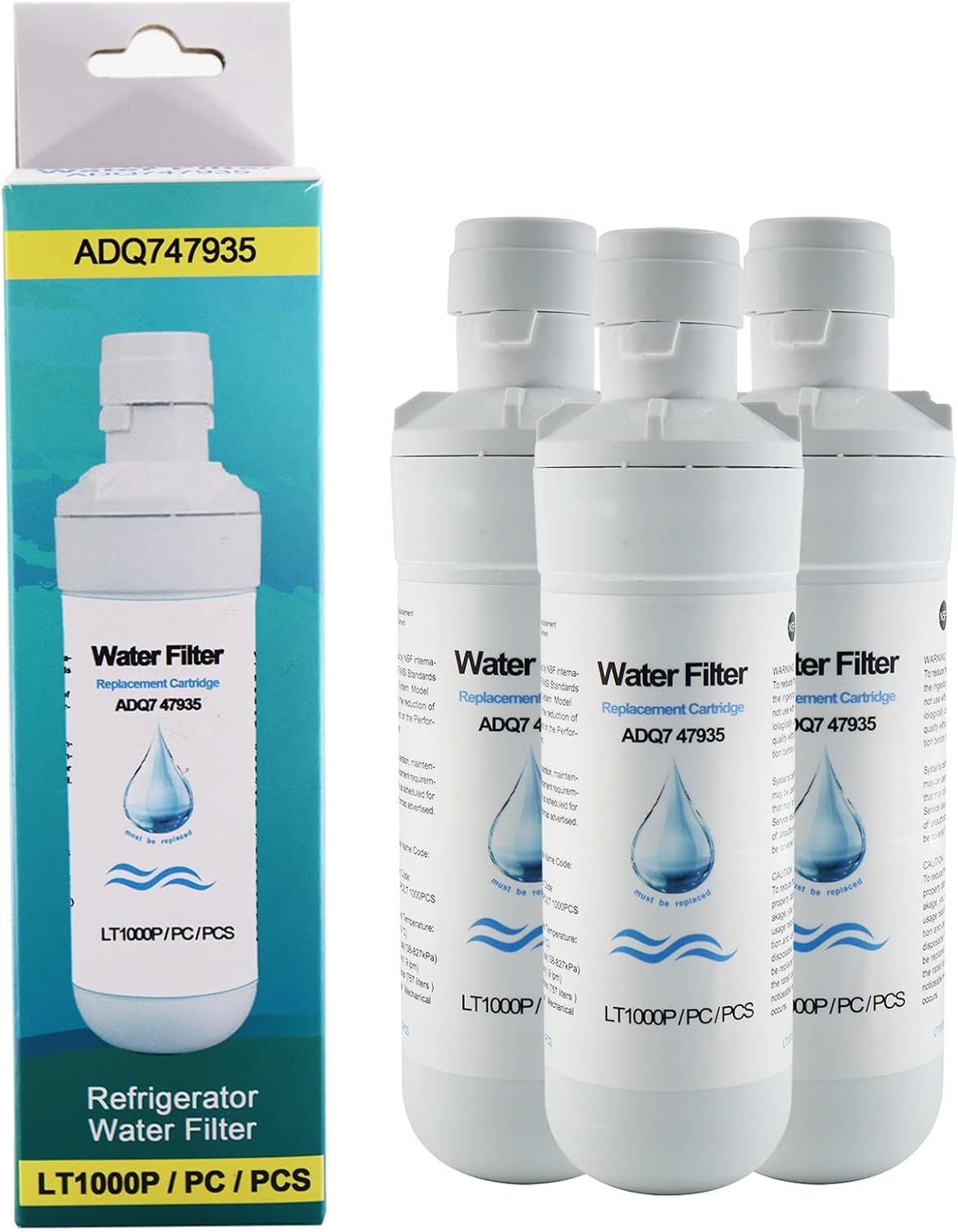 Kühlschrank-Wasserfilter Set, 3pcs